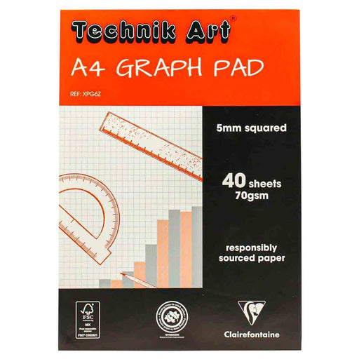 Clairefontaine Technik Art A4 Graph Pad
