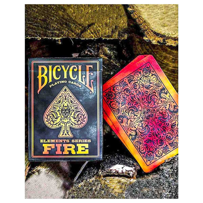 Bicycle Elements Series: Fire Playing Cards