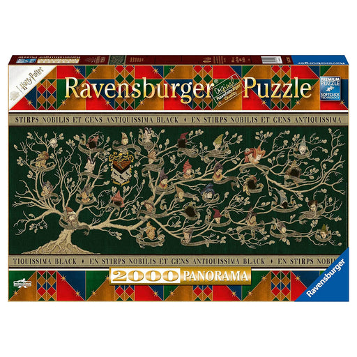 Harry Potter Black Family Tree Panorama Puzzle 2000 Piece