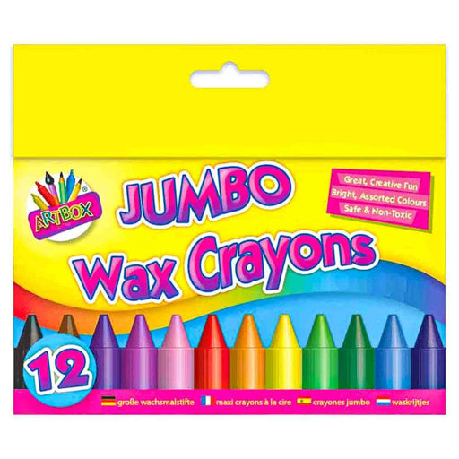 Artbox 12 Jumbo Wax Crayons