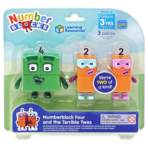 Learning Resources Numberblocks: Numberblock Four and the Terrible Twos Figures 