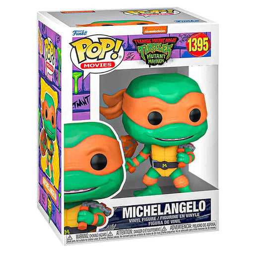 Funko Pop! Movies: Teenage Mutant Ninja Turtles: Mutant Mayhem: Michalangelo Vinyl Figure #1395
