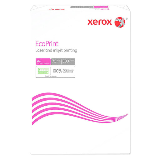 Xerox EcoPrint Laser and Inkjet Printing A4 Paper 75gsm 500 Sheets