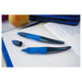 STABILO EASYoriginal Holograph Refillable Handwriting Rollerball Pen Blue Left Handed Grip