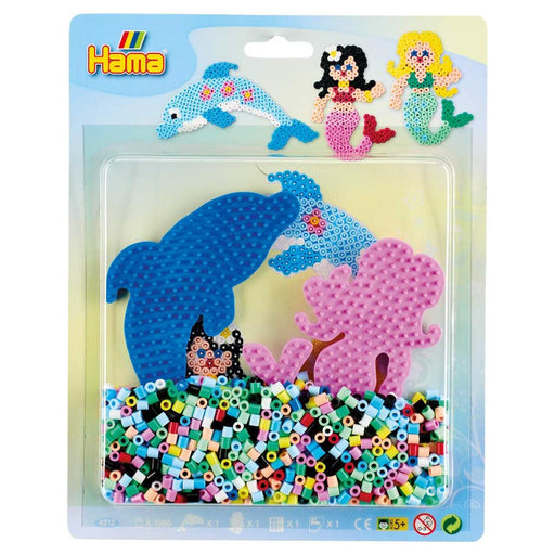 Hama Mermaid & Dolphin Midi Beads Set (1100 Pack)
