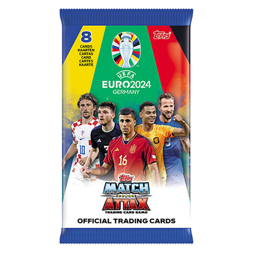 Topps Match Attax EURO 2024 Pack (8 Cards)