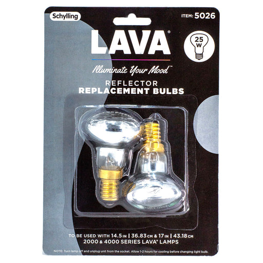 Schylling LAVA 25W Reflector Replacement Bulbs (2 Pack)