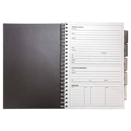 Pukka Pad A4 Black Project Book 250 Pages