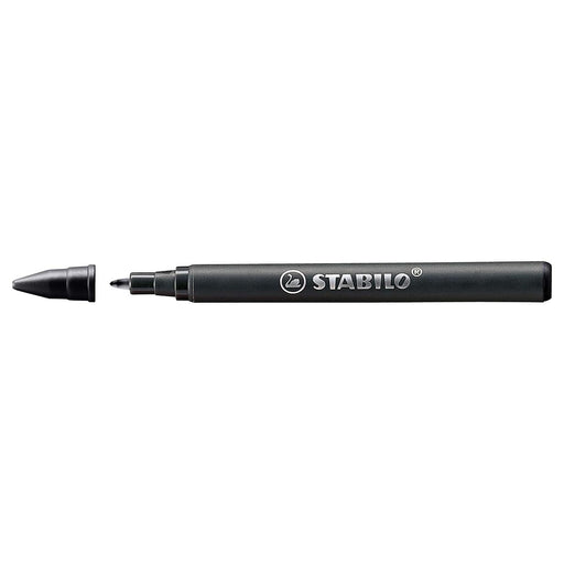 STABILO EASYoriginal Handwriting Rollerball Pen Black Refill Cartridges (6 Pack)
