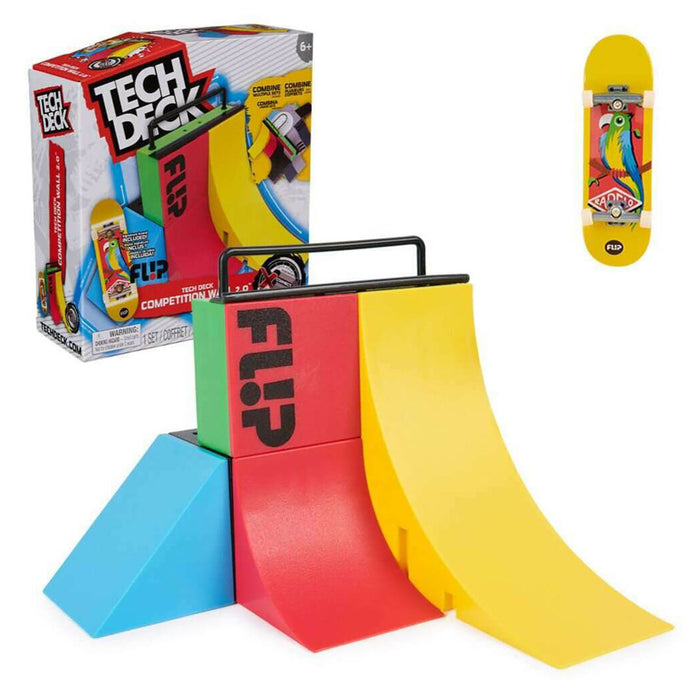 Tech Deck X-Connect Competition Wall 2.0 FLIP Fingerboard Set