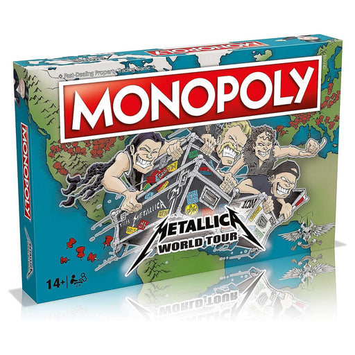 Monopoly Board Game Metallica World Tour Edition