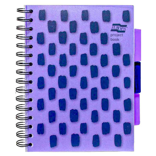 Clairefontaine Europa Splash A5 Project Book Purple