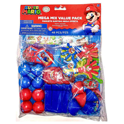 Super Mario Mega Mix Value Favour Pack 