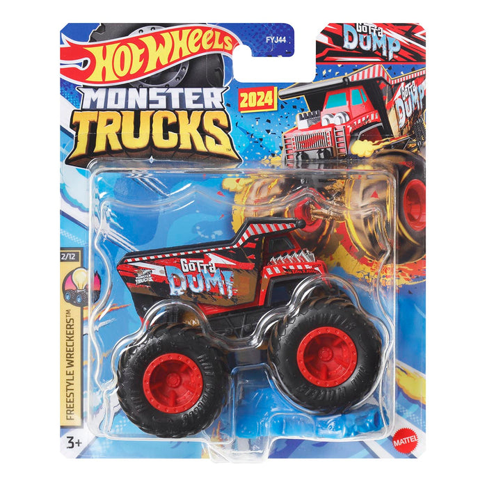 Gotta Dump Hot Wheels Monster Trucks 2024 Diecast Vehicle 2/12