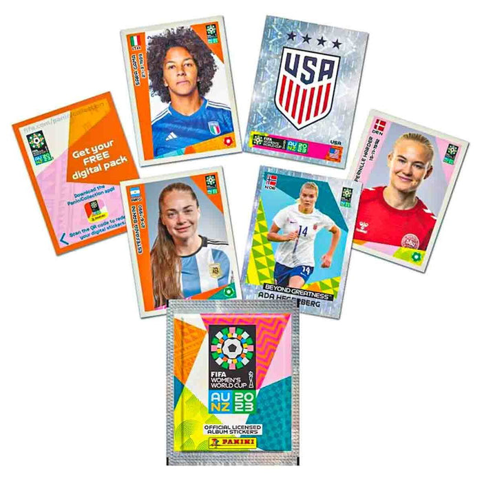 Panini FIFA Women's World Cup AU/NZ 2023 Sticker Starter Pack