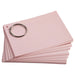 Exacompta 50 Flashcards A6 with Ring (styles vary)