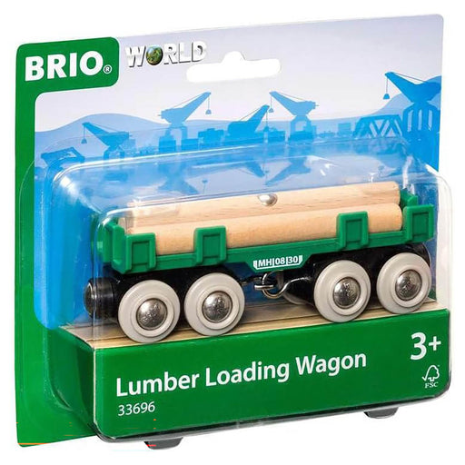 BRIO World: Lumber Loading Wagon