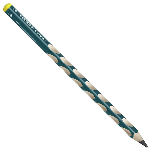 STABILO EASYgraph S Left Handed Petrol HB Pencil (2 Pack)