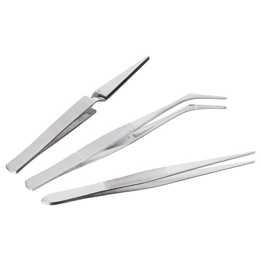 Revell Tweezer Set Straight/Curved/Self-Close (3 Pack)