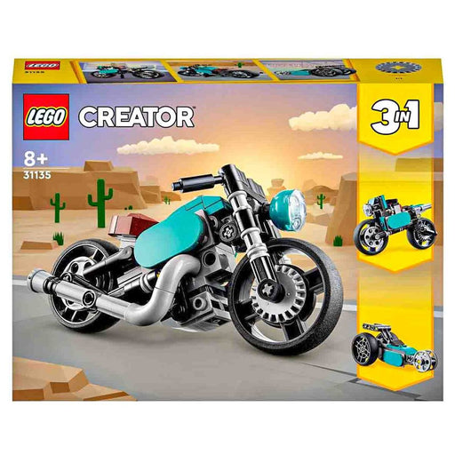 LEGO Creator: Vintage Motorcycle 3-in-1 31155 Building Set