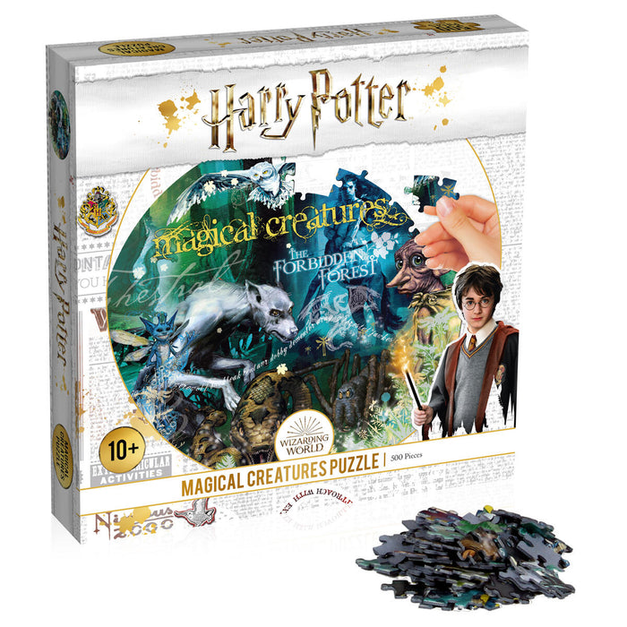 Harry Potter Magical Creatures Puzzle 500 Piece 