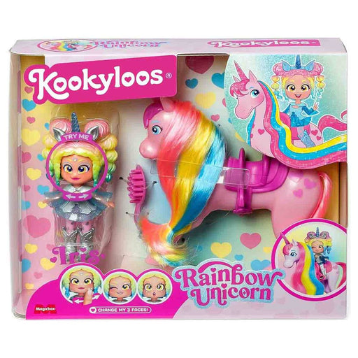 KookyLoos Rainbow Unicorn & Iris Doll