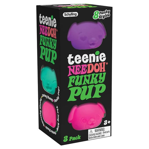 Schylling Teenie Needoh Funky Pups Fidget Toy (styles vary)