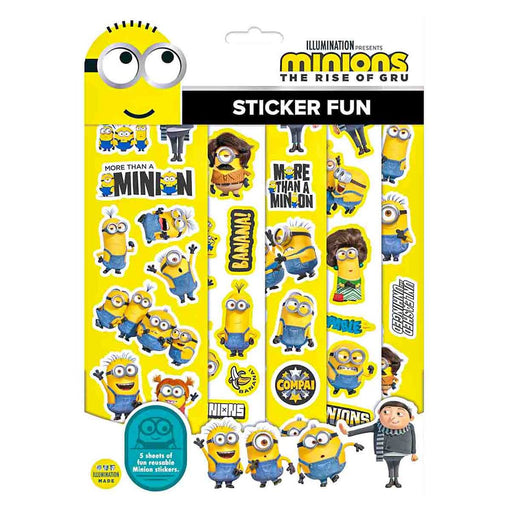 Minions: The Rise of Gru Sticker Fun Set