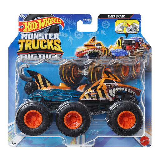 Tiger Shark Hot Wheels Monster Trucks: Big Rigs (HWN88)