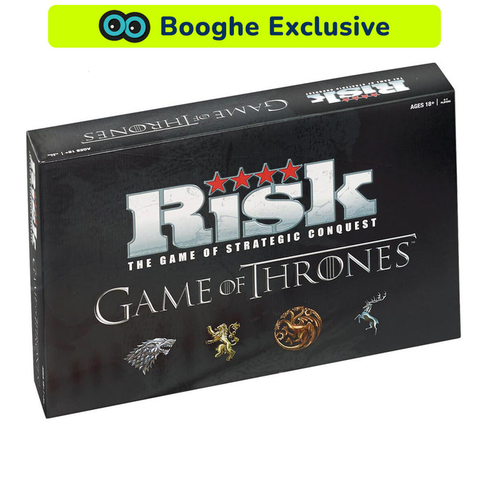 Game of Thrones Deluxe Edition Risk Board Game with Two Maps