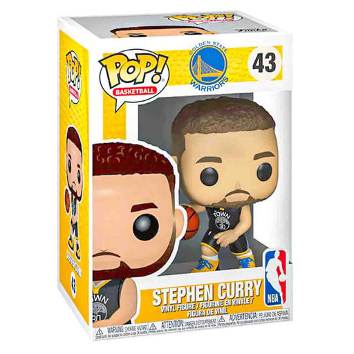 Funko Pop! Basketball: Golden State Warriors: Stephen Curry Vinyl Figure #43