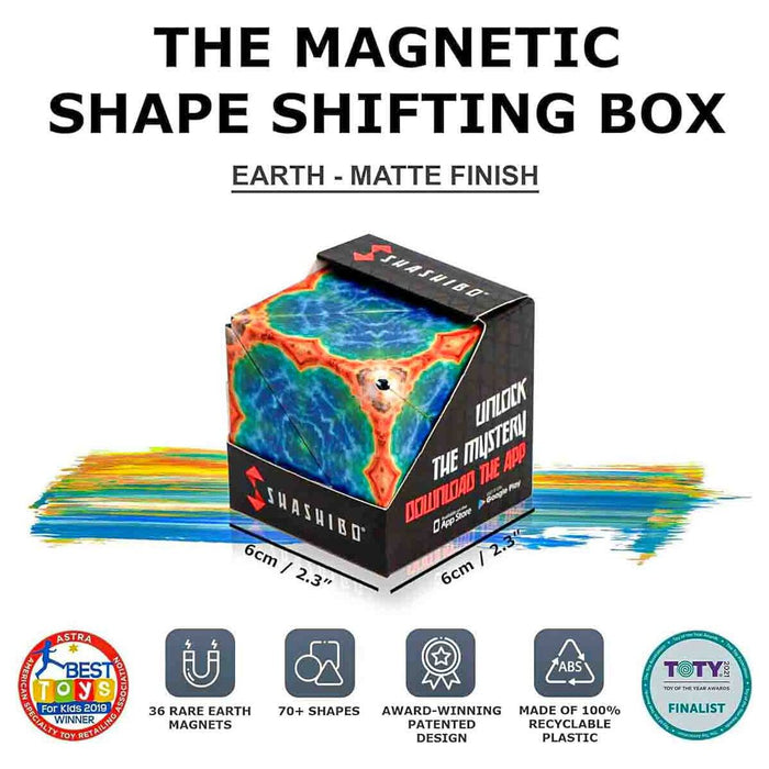 Shashibo Explorer Series: Earth Shapeshifting Cube