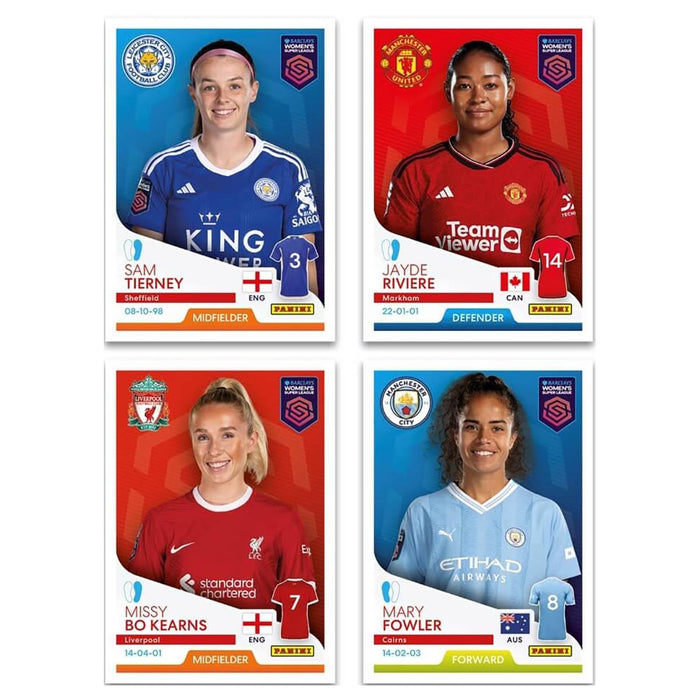 Panini Barclays Women's Super League 2023/24 Official Sticker Collection Single Pack