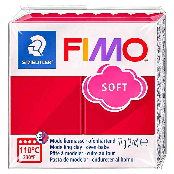 Staedtler FIMO Soft Modelling Clay 57g Cherry Red