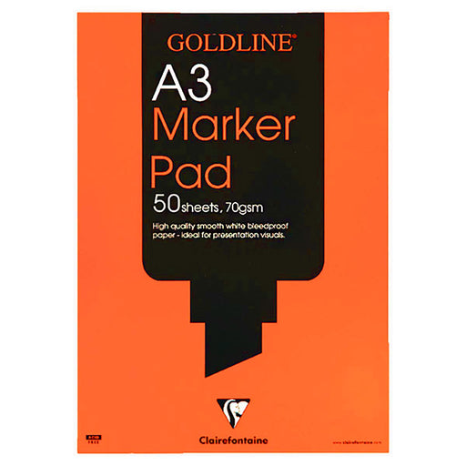 Clairefontaine Goldline A3 Marker Pad 50 Sheets