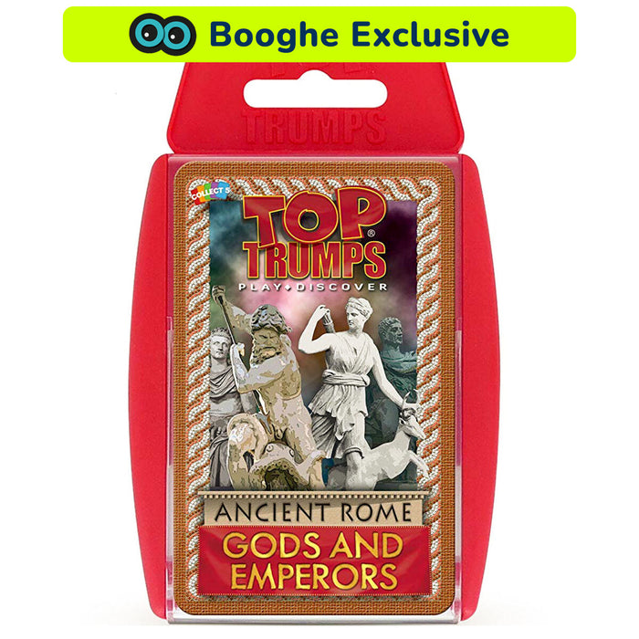 Ancient Rome Gods and Emperors Top Trumps Card Game