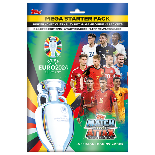 Topps Match Attax EURO 2024 Mega Starter Pack
