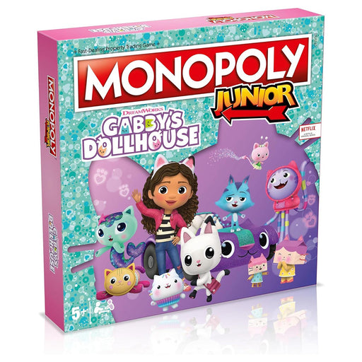 Monopoly Junior Board Game Gabby’s Dollhouse Edition