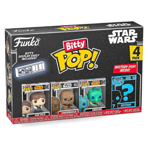 Funko Bitty Pop! Star Wars: Han Solo Mini Figures (4 Pack)