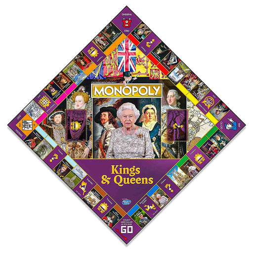 Monopoly Board Game Kings & Queens of Britain Edition