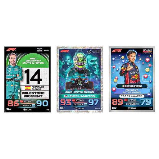Topps Turbo Attax Official Formula 1 Trading Card Game 2023 24 Pack Box