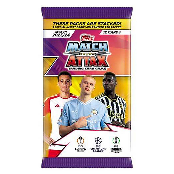 Topps Match Attax Trading Card Game 2023/24 UEFA Champions League Single Pack
