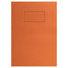 Silvine A4 Orange Exercise Book Square Ruled 80 Pages