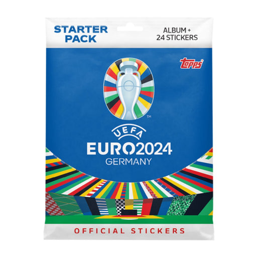 Topps Official Euro 2024 Sticker Collection - Album Starter Pack