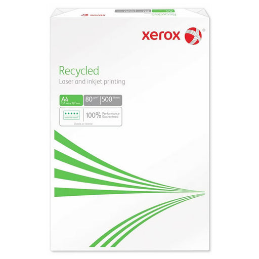 Xerox Recycled Laser and Inkjet Printing A4 Paper 80gsm 500 Sheets