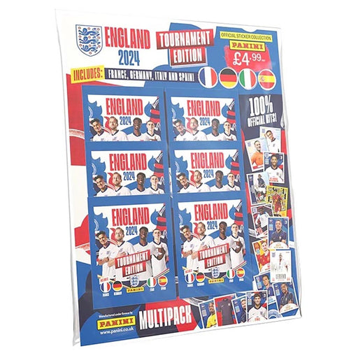 Panini England 2024: Tournament Edition Sticker Collection Multipack