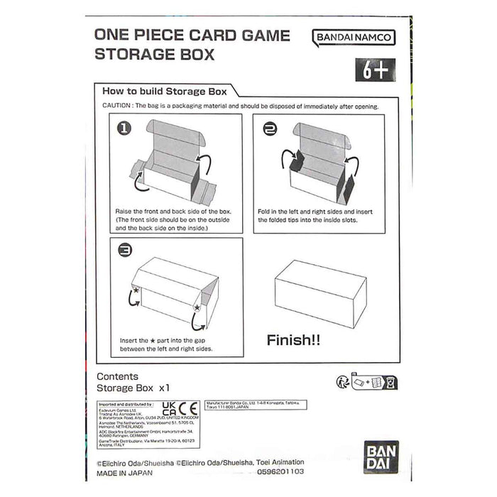One Piece Card Game: Storage Box Don