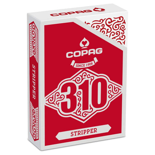  Copag 310 Stripper Playing Cards Red
