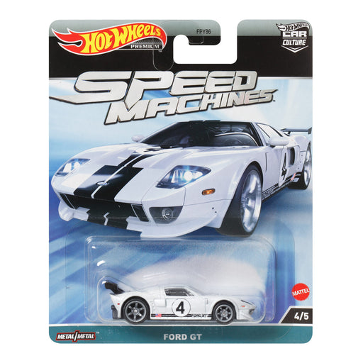Hot Wheels Car Culture Speed Machines Ford GT 4/5