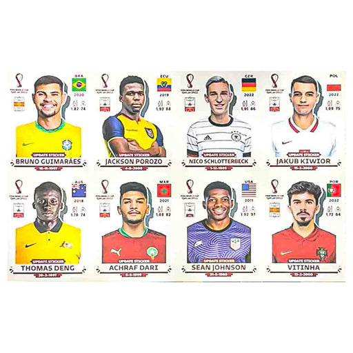 Panini Official FIFA World Cup Qatar 2022 Sticker Collection Update Set